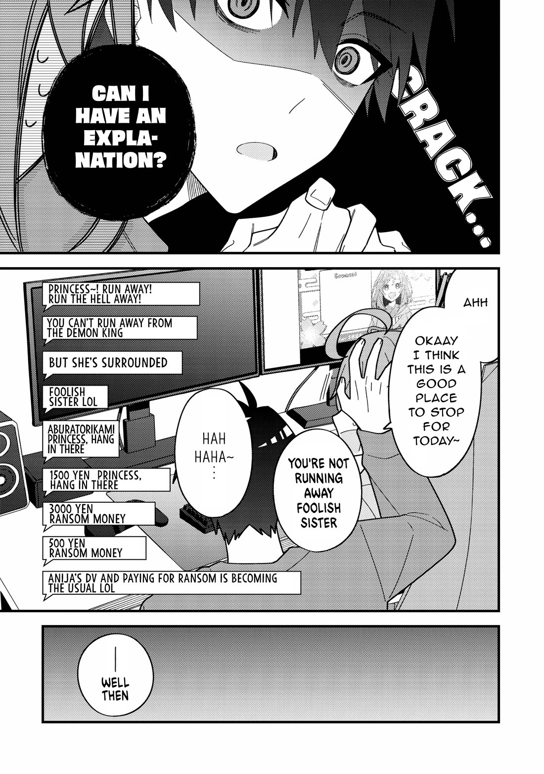 That Time I Crashed Into My Little Sister's Stream and Was Treated Like a VTuber Chapter 2 page 17 - Chapter 2: Don’t turn me into 2D