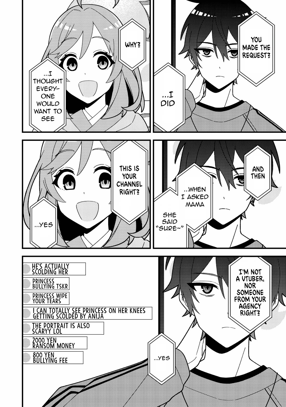 That Time I Crashed Into My Little Sister's Stream and Was Treated Like a VTuber Chapter 2 page 18 - Chapter 2: Don’t turn me into 2D