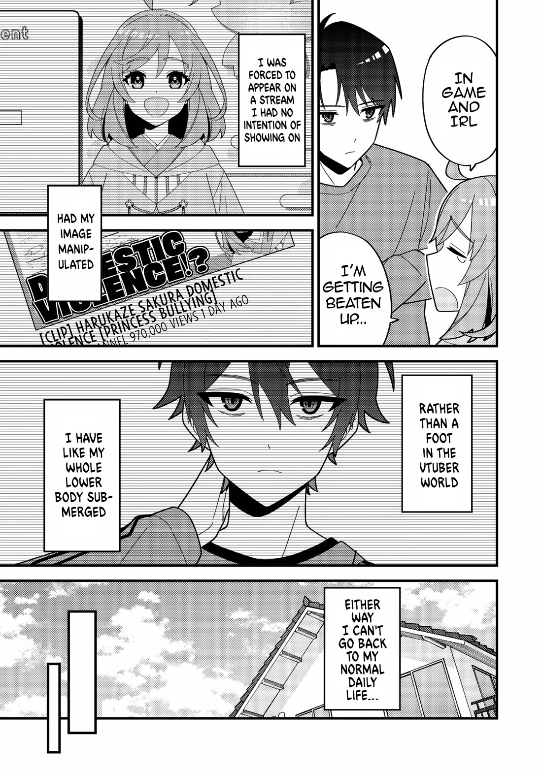 That Time I Crashed Into My Little Sister's Stream and Was Treated Like a VTuber Chapter 2 page 23 - Chapter 2: Don’t turn me into 2D