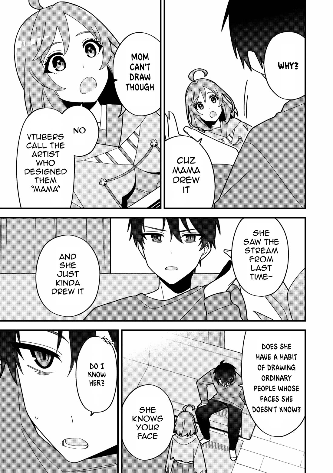That Time I Crashed Into My Little Sister's Stream and Was Treated Like a VTuber Chapter 2 page 3 - Chapter 2: Don’t turn me into 2D