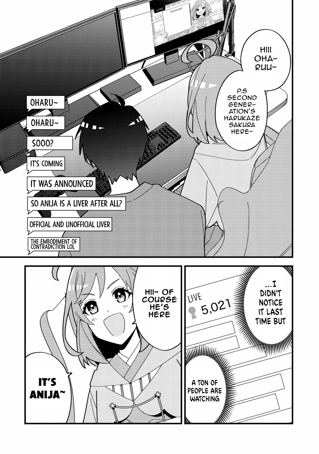 That Time I Crashed Into My Little Sister's Stream and Was Treated Like a VTuber Chapter 2 page 9 - Chapter 2: Don’t turn me into 2D