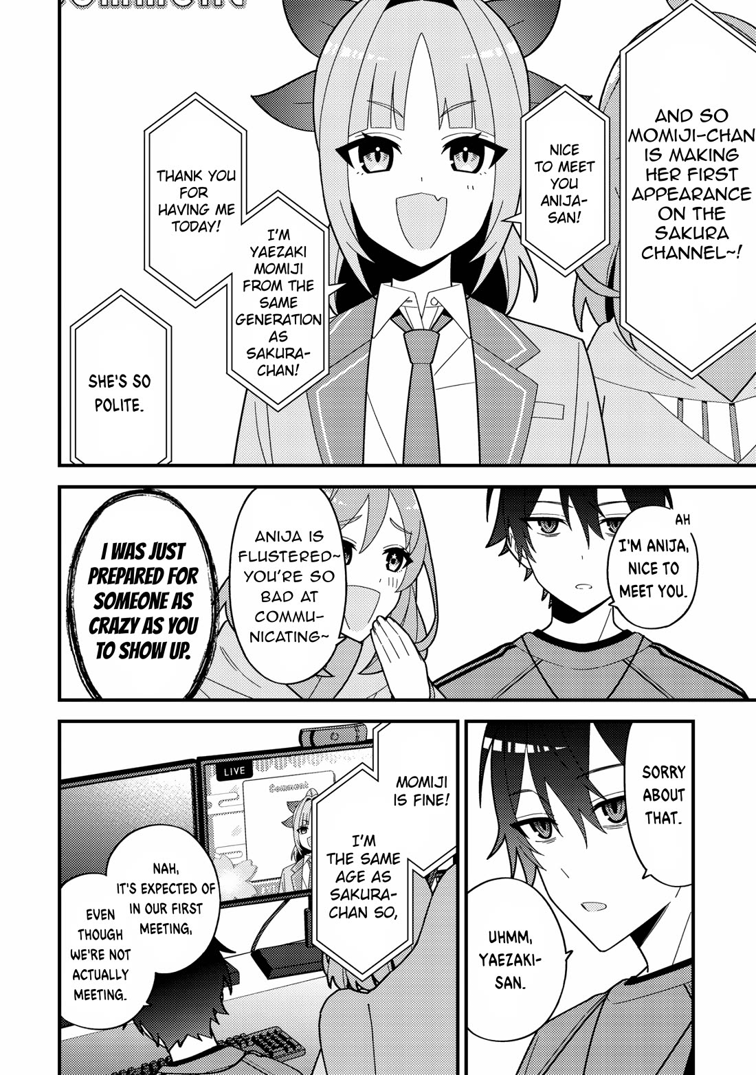 That Time I Crashed Into My Little Sister's Stream and Was Treated Like a VTuber Chapter 3 page 11 - Chapter 3: I didn’t hear about a collab