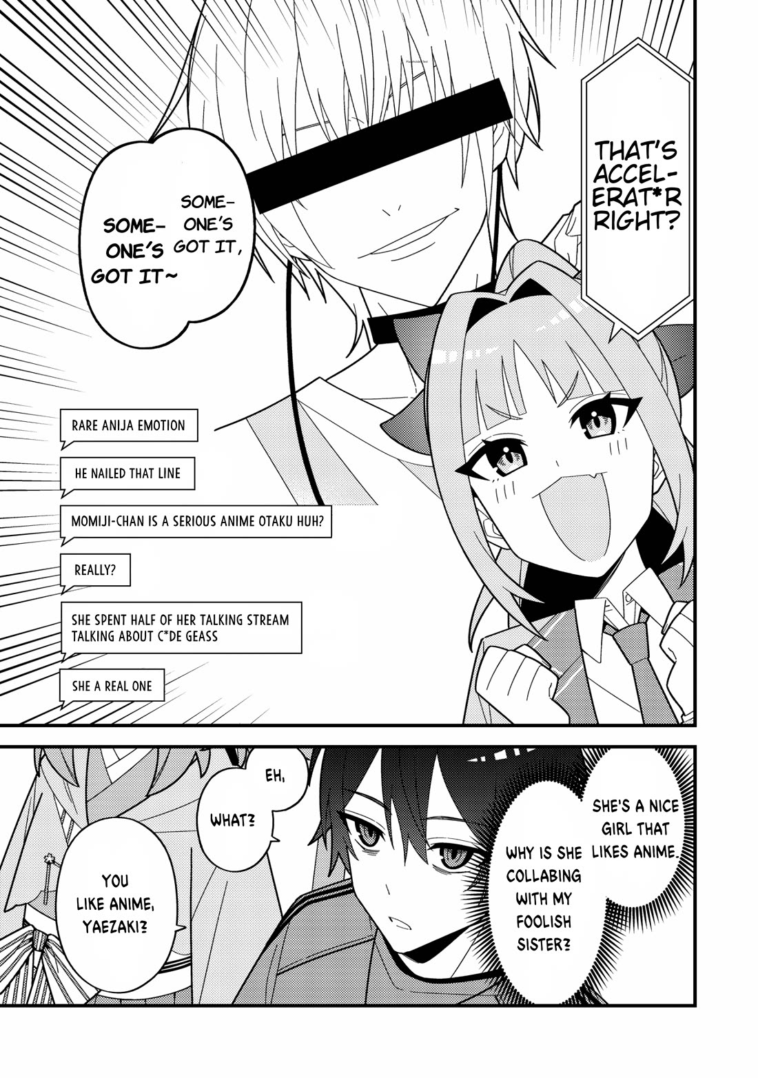 That Time I Crashed Into My Little Sister's Stream and Was Treated Like a VTuber Chapter 3 page 14 - Chapter 3: I didn’t hear about a collab
