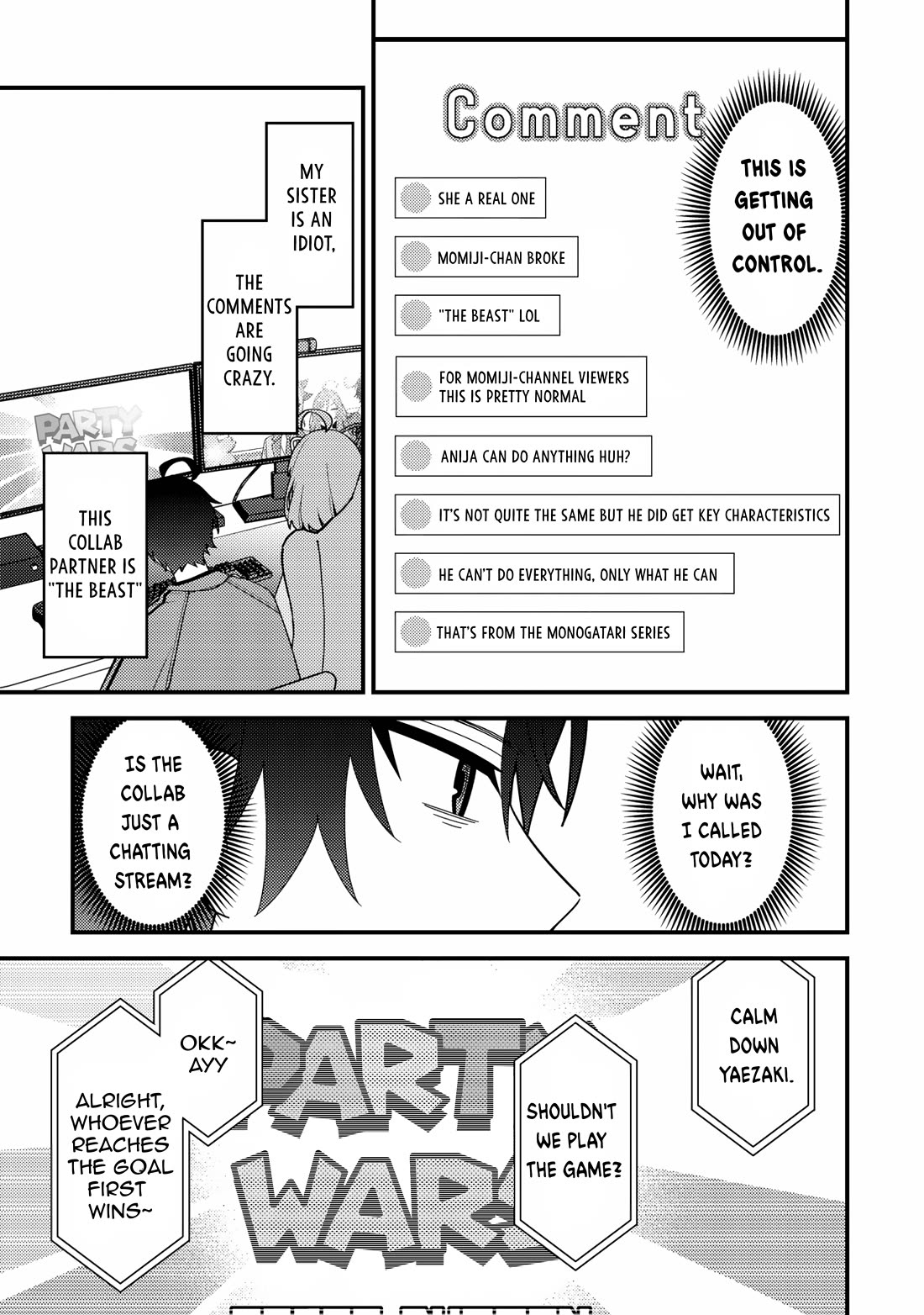 That Time I Crashed Into My Little Sister's Stream and Was Treated Like a VTuber Chapter 3 page 20 - Chapter 3: I didn’t hear about a collab