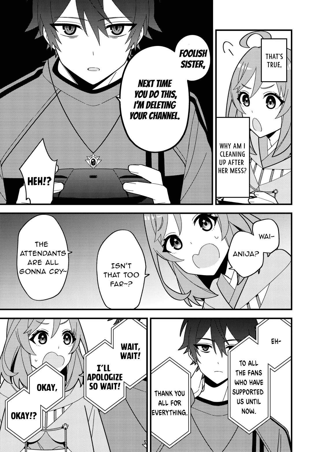 That Time I Crashed Into My Little Sister's Stream and Was Treated Like a VTuber Chapter 3 page 24 - Chapter 3: I didn’t hear about a collab