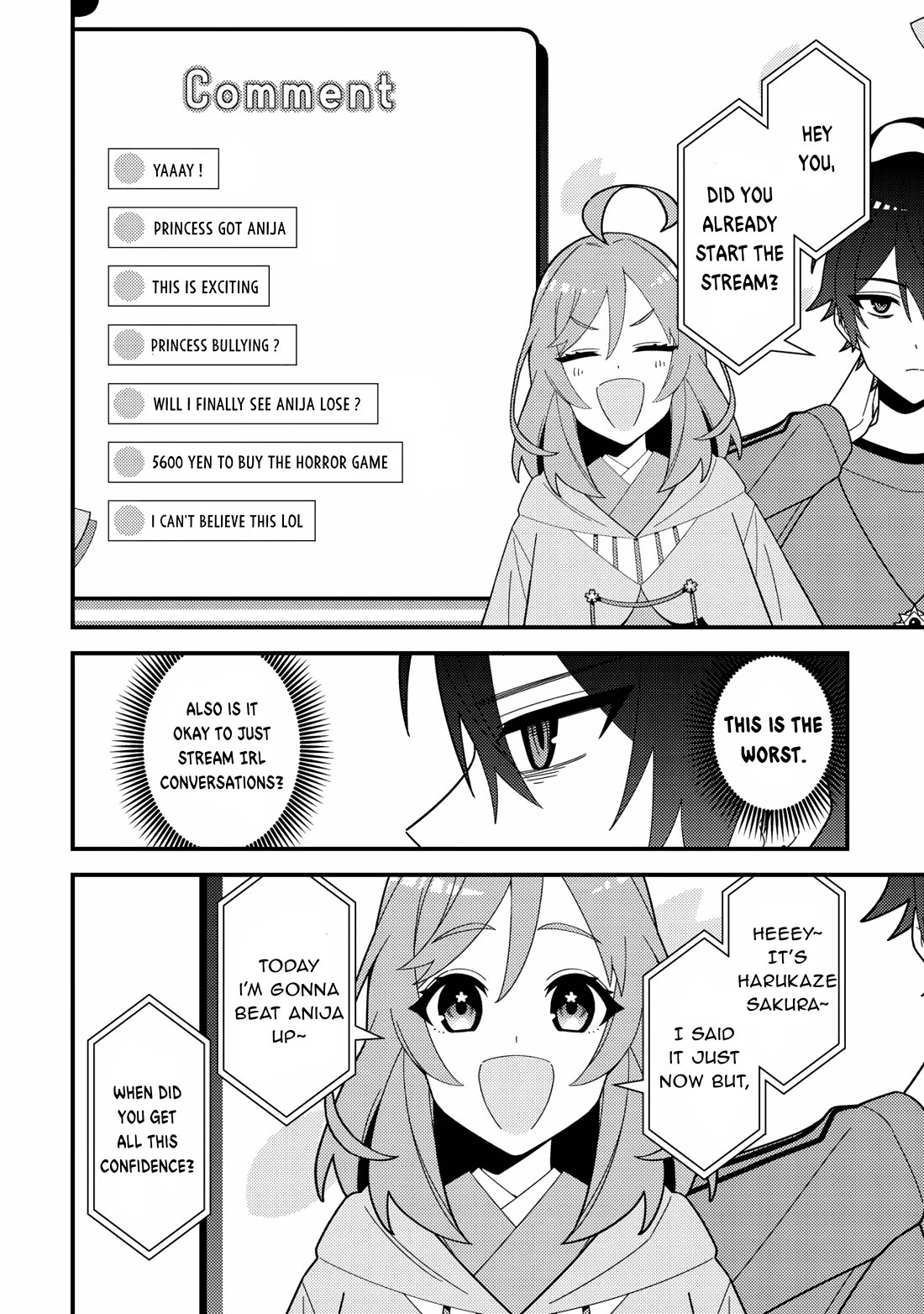 That Time I Crashed Into My Little Sister's Stream and Was Treated Like a VTuber Chapter 3 page 7 - Chapter 3: I didn’t hear about a collab