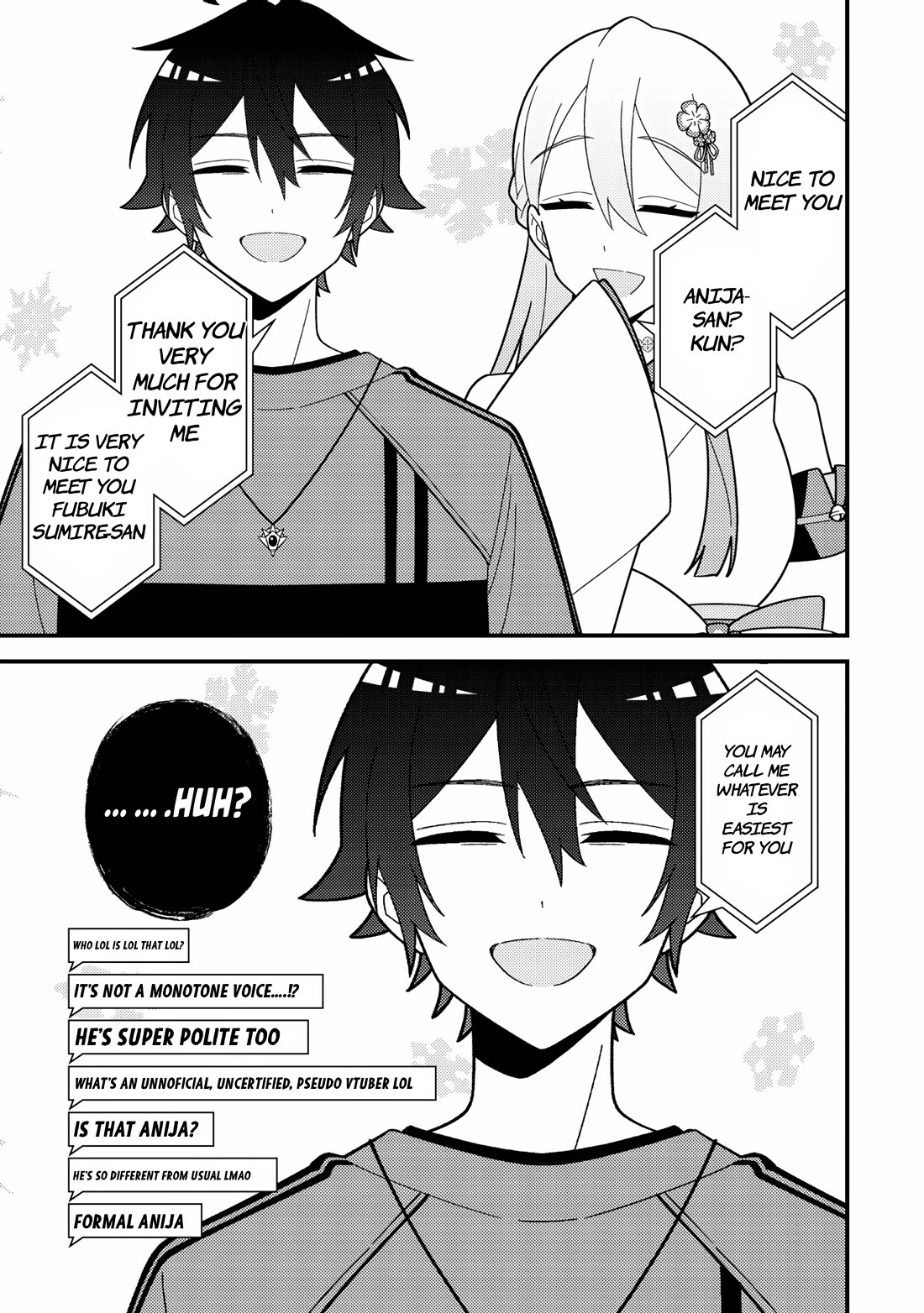 That Time I Crashed Into My Little Sister's Stream and Was Treated Like a VTuber Chapter 4 page 10 - Chapter 4: Anija wants to apologize