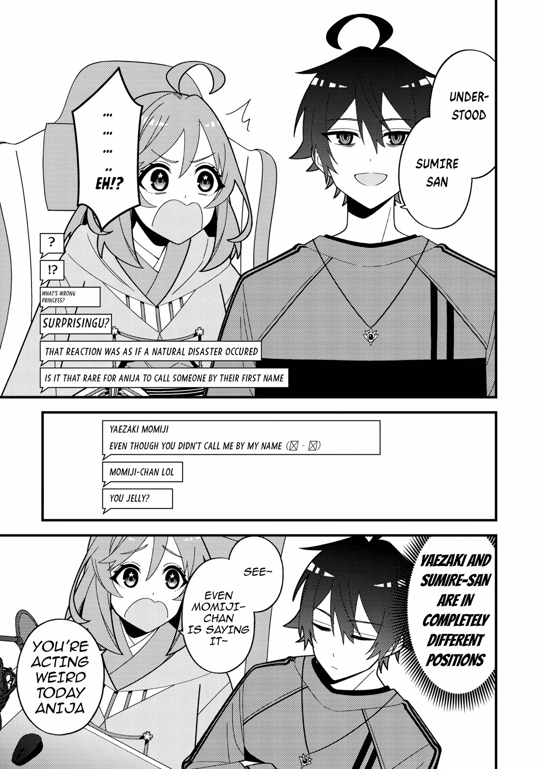 That Time I Crashed Into My Little Sister's Stream and Was Treated Like a VTuber Chapter 4 page 16 - Chapter 4: Anija wants to apologize