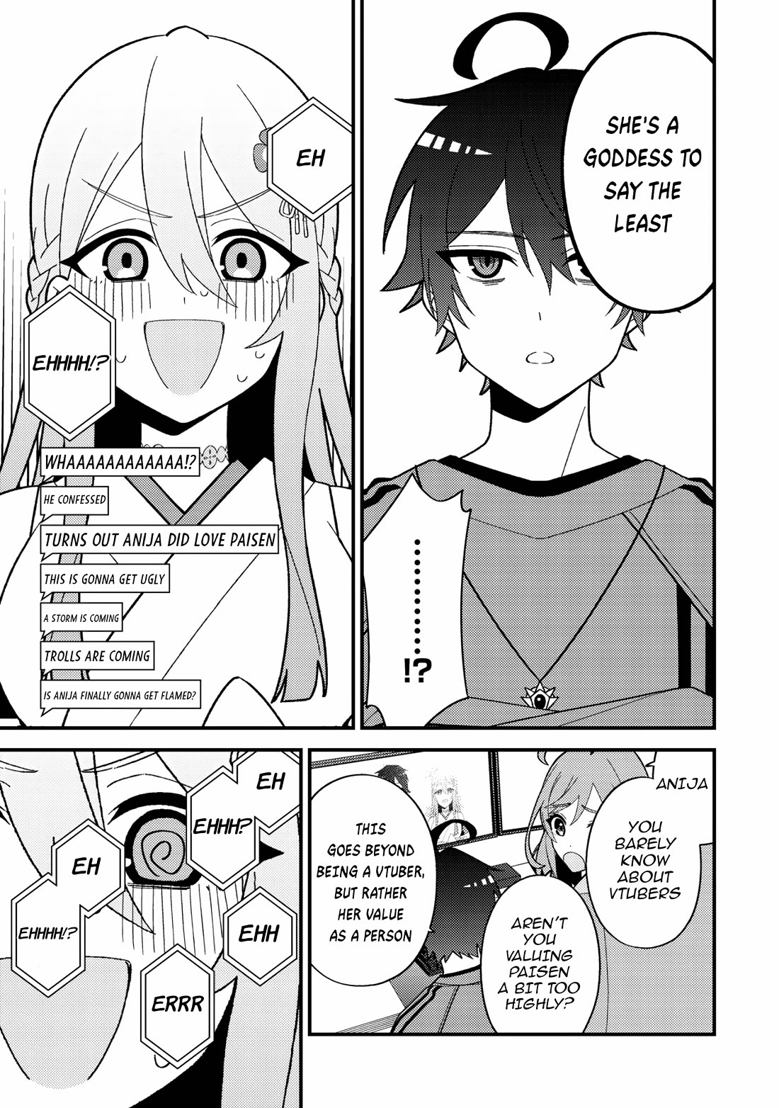 That Time I Crashed Into My Little Sister's Stream and Was Treated Like a VTuber Chapter 4 page 18 - Chapter 4: Anija wants to apologize