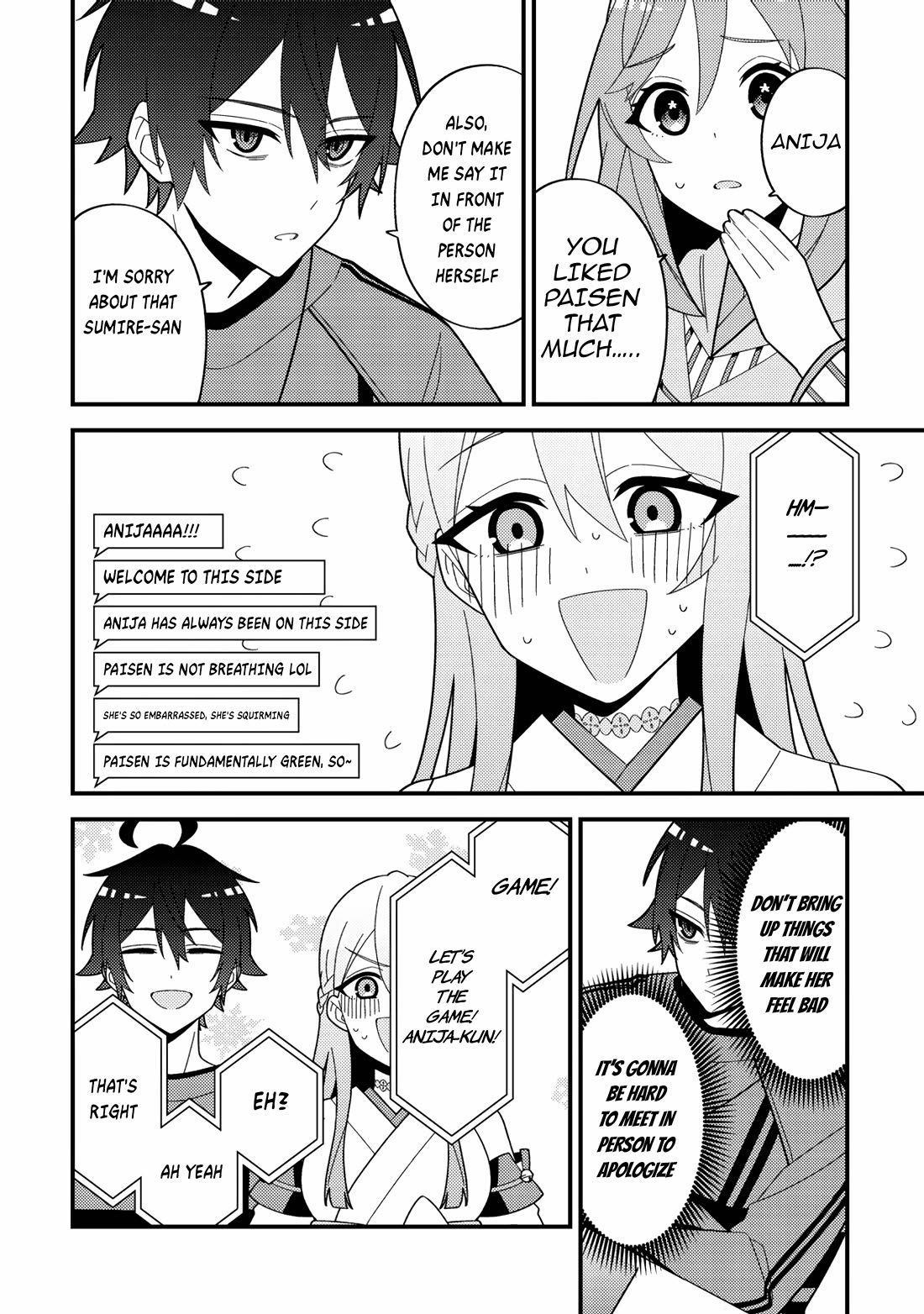 That Time I Crashed Into My Little Sister's Stream and Was Treated Like a VTuber Chapter 4 page 19 - Chapter 4: Anija wants to apologize
