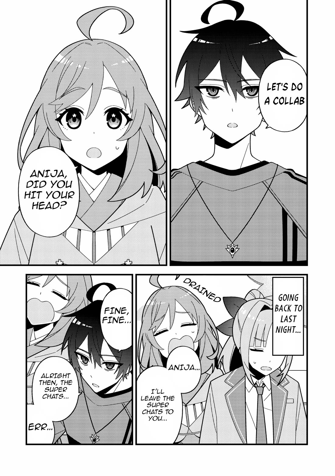 That Time I Crashed Into My Little Sister's Stream and Was Treated Like a VTuber Chapter 4 page 2 - Chapter 4: Anija wants to apologize