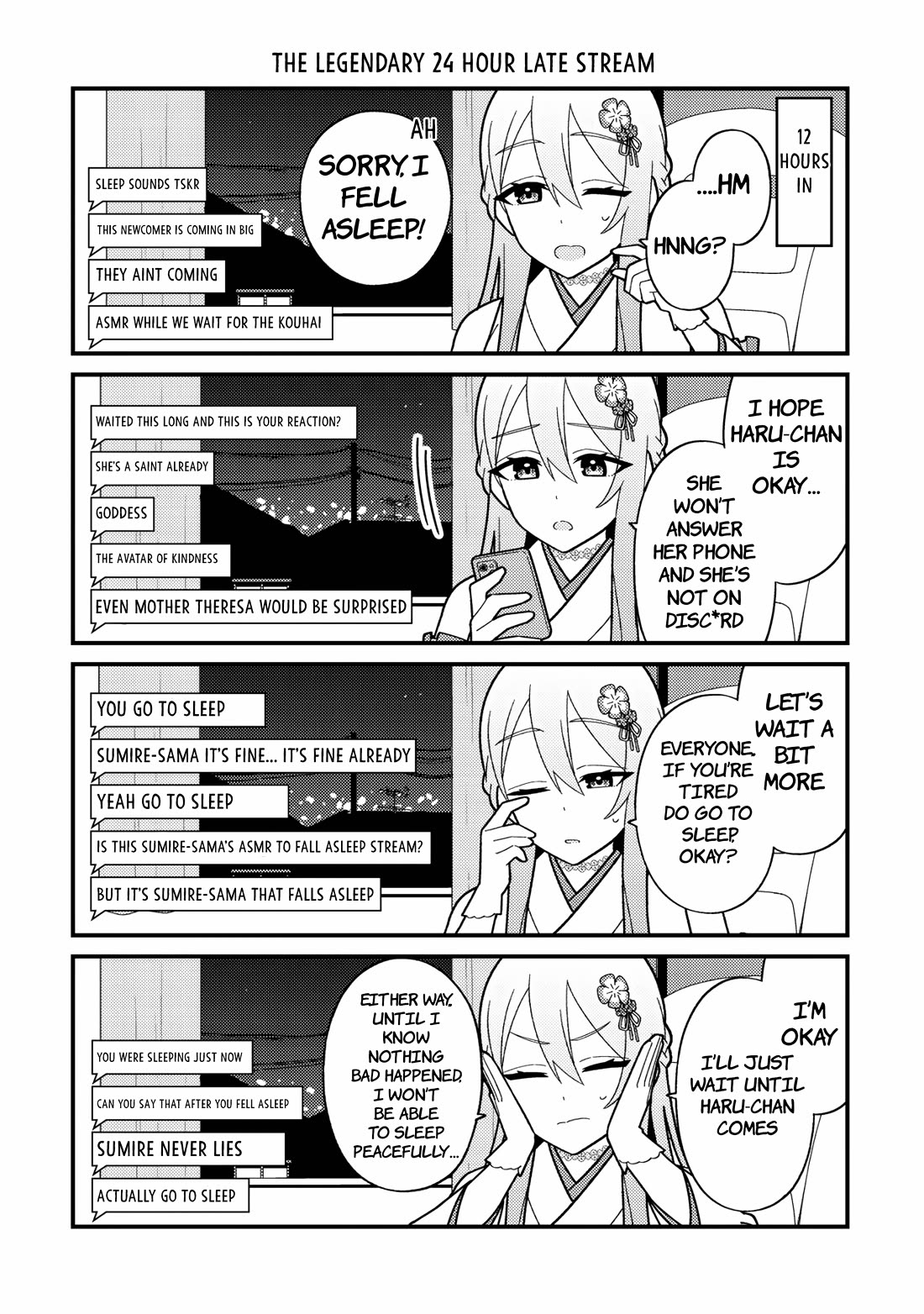 That Time I Crashed Into My Little Sister's Stream and Was Treated Like a VTuber Chapter 4 page 27 - Chapter 4: Anija wants to apologize