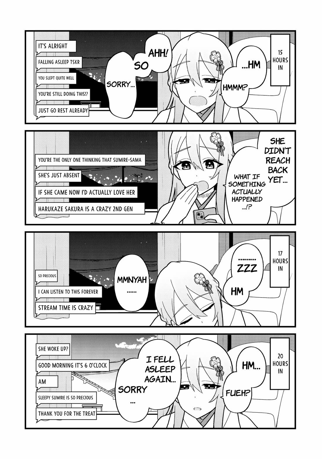 That Time I Crashed Into My Little Sister's Stream and Was Treated Like a VTuber Chapter 4 page 28 - Chapter 4: Anija wants to apologize