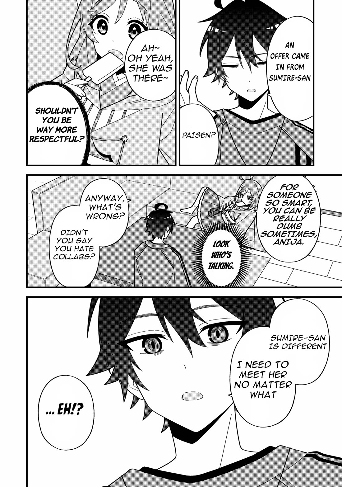 That Time I Crashed Into My Little Sister's Stream and Was Treated Like a VTuber Chapter 4 page 5 - Chapter 4: Anija wants to apologize