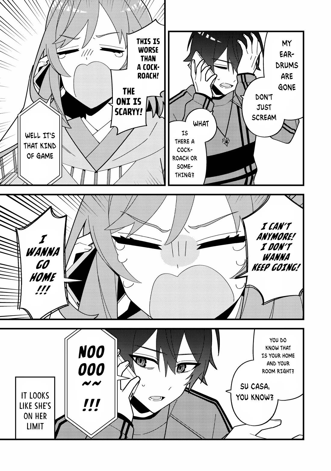 That Time I Crashed Into My Little Sister's Stream and Was Treated Like a VTuber Chapter 6 page 13 - Chapter 6: Horror game stream and off-collab