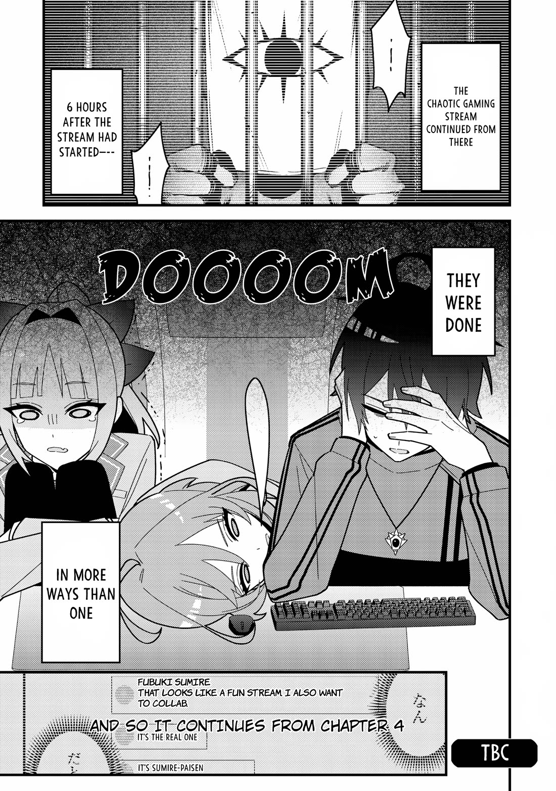 That Time I Crashed Into My Little Sister's Stream and Was Treated Like a VTuber Chapter 6 page 27 - Chapter 6: Horror game stream and off-collab