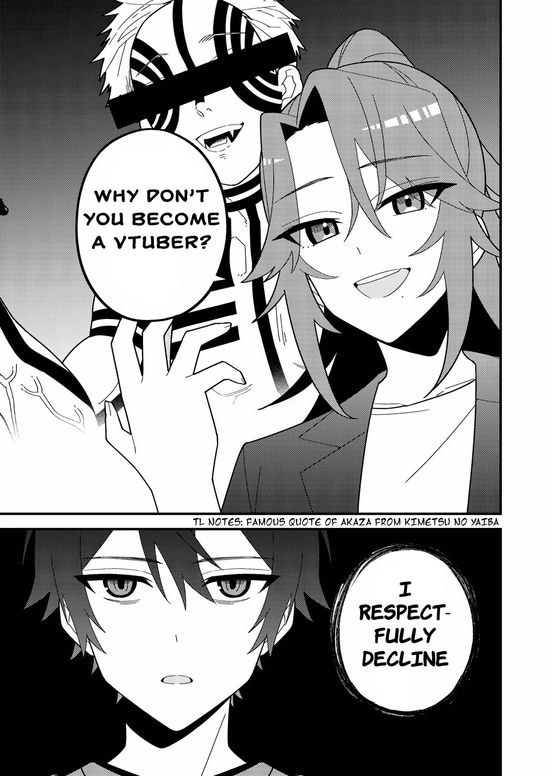 That Time I Crashed Into My Little Sister's Stream and Was Treated Like a VTuber Chapter 6 page 7 - Chapter 6: Horror game stream and off-collab