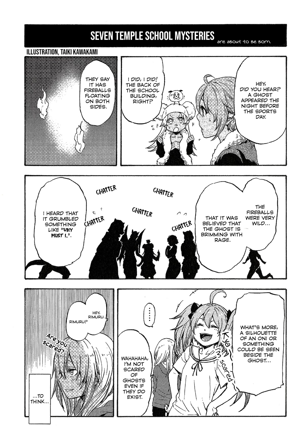 That Time I Got Reincarnated as a Slime - Tensura Short Stories Chapter 2 page 1 - Chapter 2: Temple School Seven Mysteries