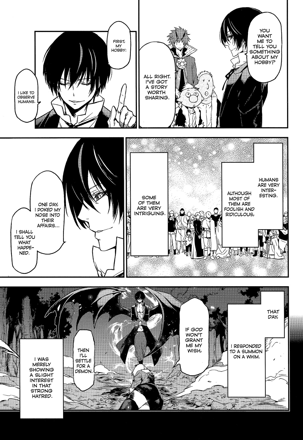 That Time I Got Reincarnated as a Slime - Tensura Short Stories Chapter 3 page 1 - Chapter 3: Diablo's Interview