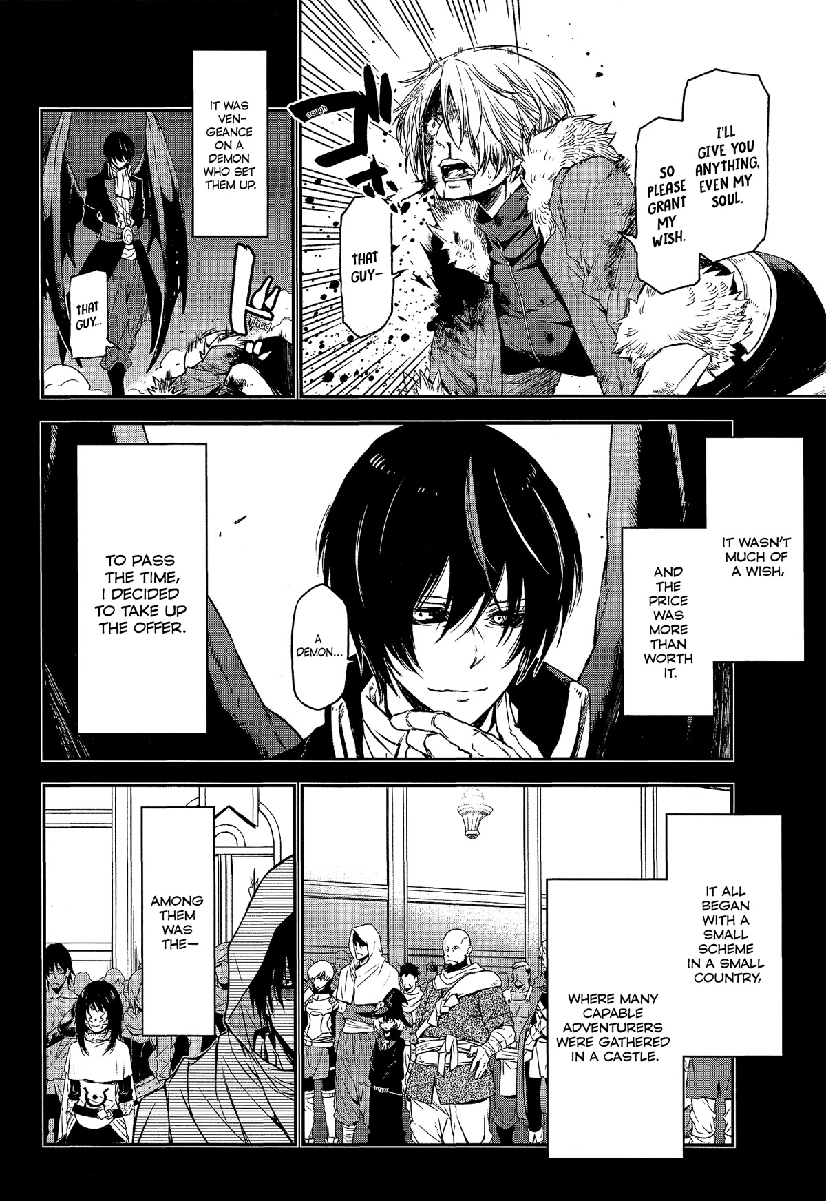 That Time I Got Reincarnated as a Slime - Tensura Short Stories Chapter 3 page 2 - Chapter 3: Diablo's Interview