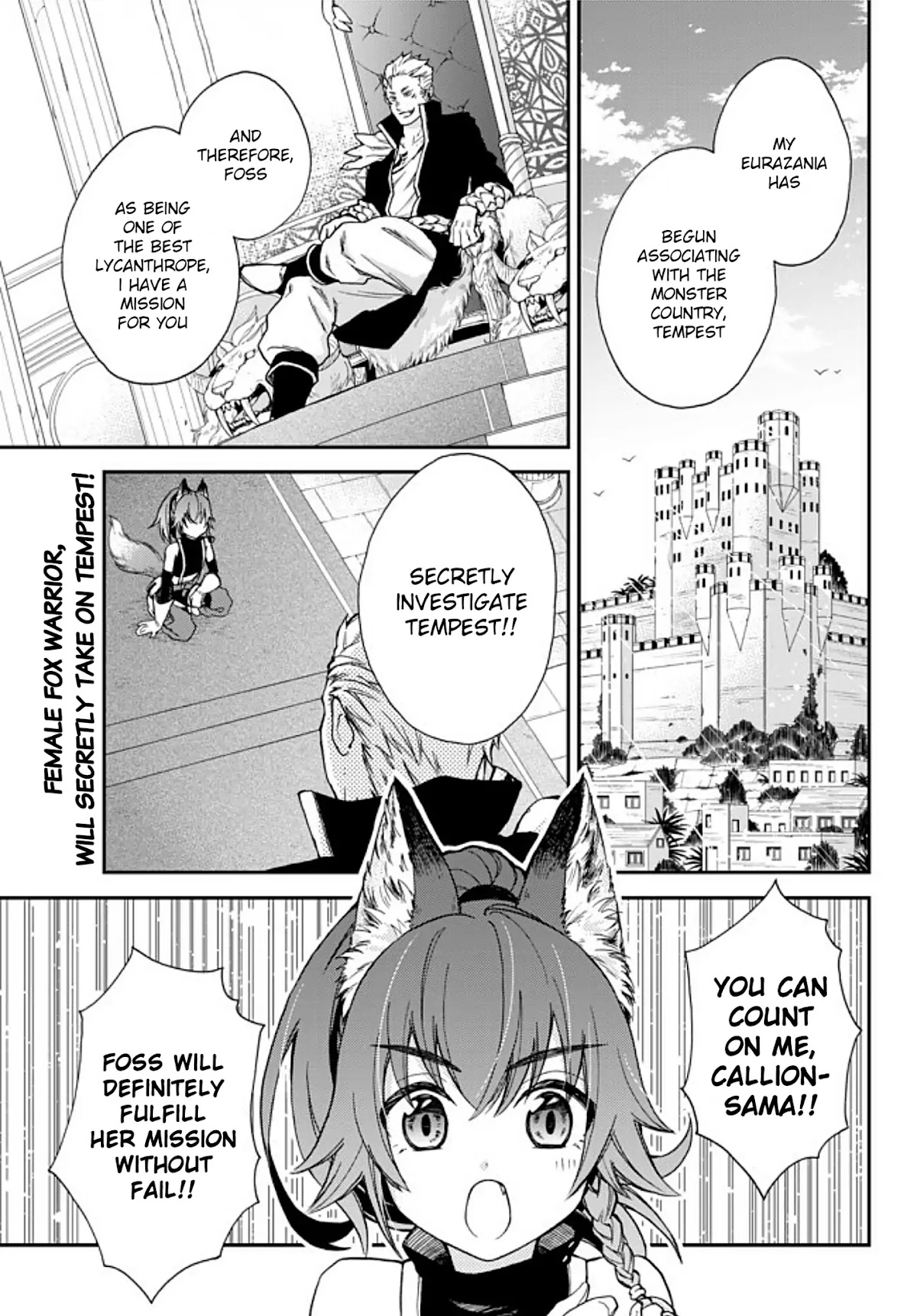 That Time I Was Reincarnated As A Slime Strange Tales: Monster Country Life Of Trinity Chapter 1 page 1 - Chapter 1: Arrived At Tempest!!