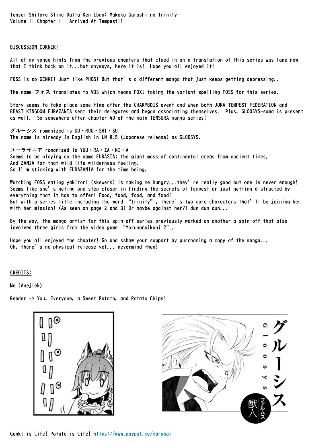 That Time I Was Reincarnated As A Slime Strange Tales: Monster Country Life Of Trinity Chapter 1 page 35 - Chapter 1: Arrived At Tempest!!