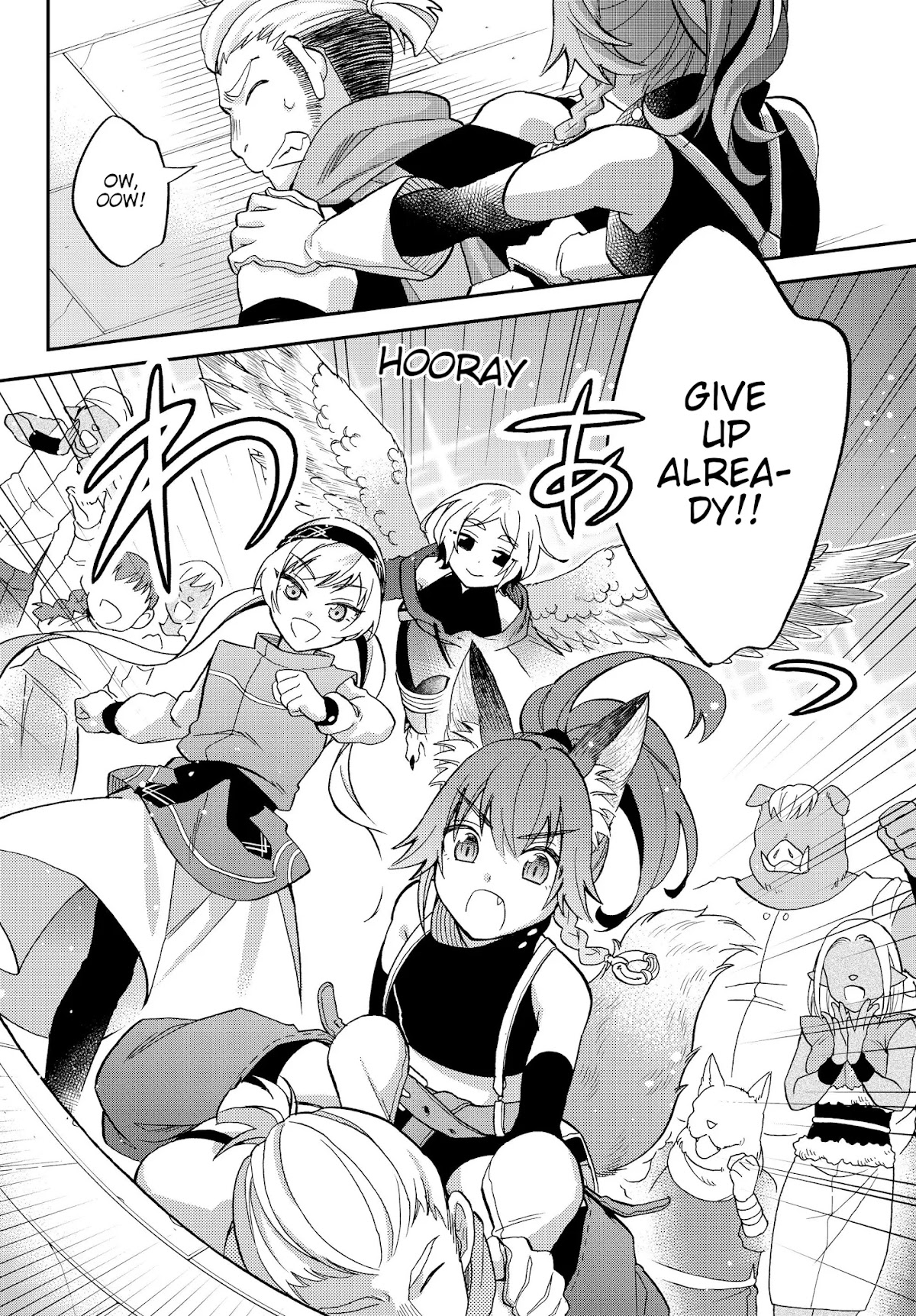 That Time I Was Reincarnated As A Slime Strange Tales: Monster Country Life Of Trinity Chapter 12 page 12 - Chapter 12: Run After Them! The Great Chase of Connected Hearts