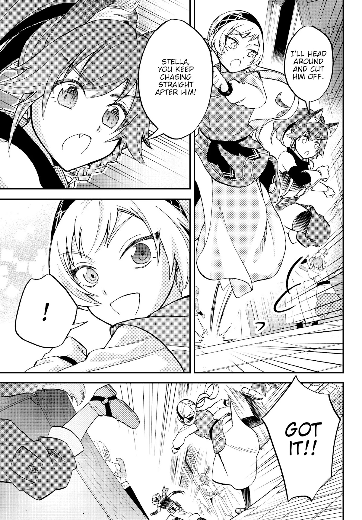 That Time I Was Reincarnated As A Slime Strange Tales: Monster Country Life Of Trinity Chapter 12 page 5 - Chapter 12: Run After Them! The Great Chase of Connected Hearts