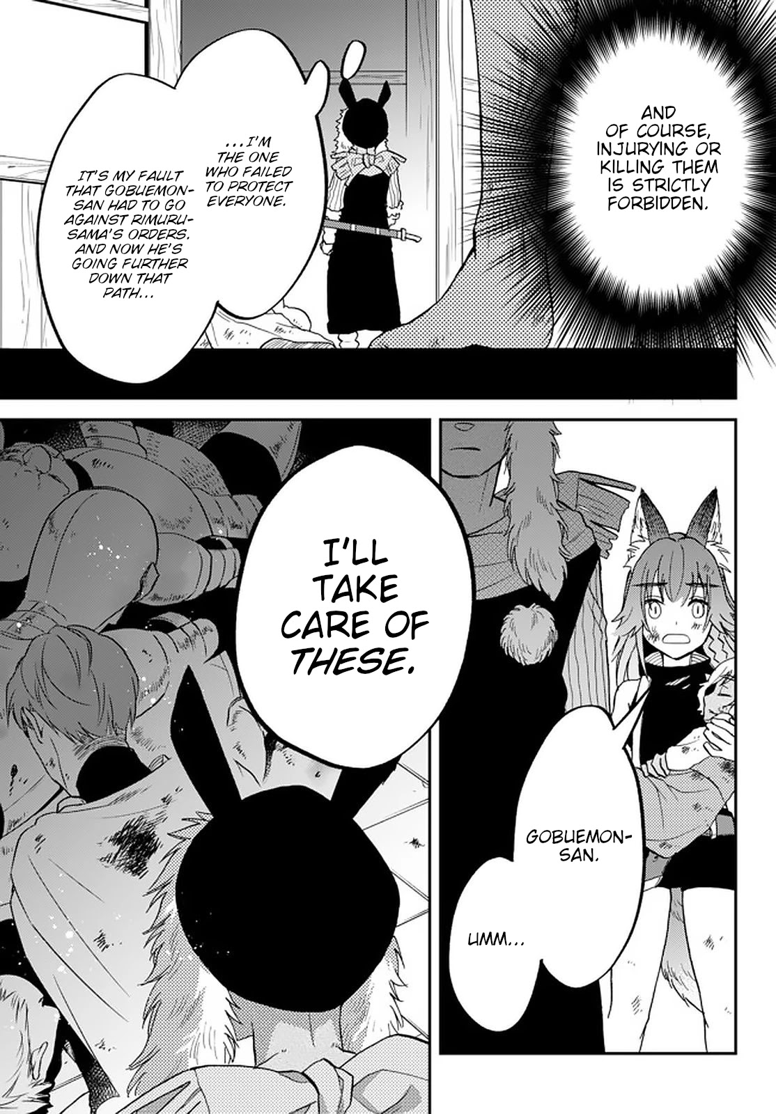 That Time I Was Reincarnated As A Slime Strange Tales: Monster Country Life Of Trinity Chapter 18 page 11 - Chapter 18: The Calamity's Aftermath