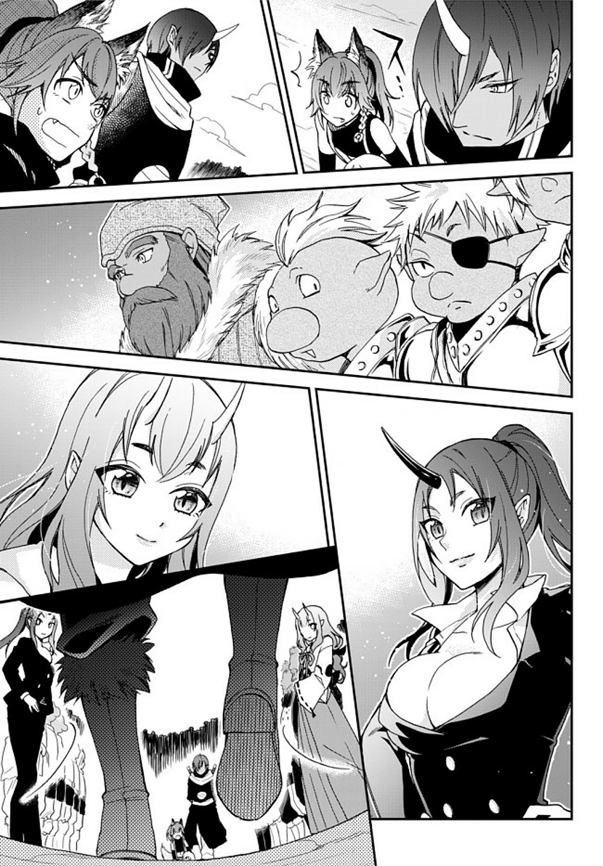 That Time I Was Reincarnated As A Slime Strange Tales: Monster Country Life Of Trinity Chapter 2 page 15 - Chapter 2: I'll Do It! The Keibitai's Work!