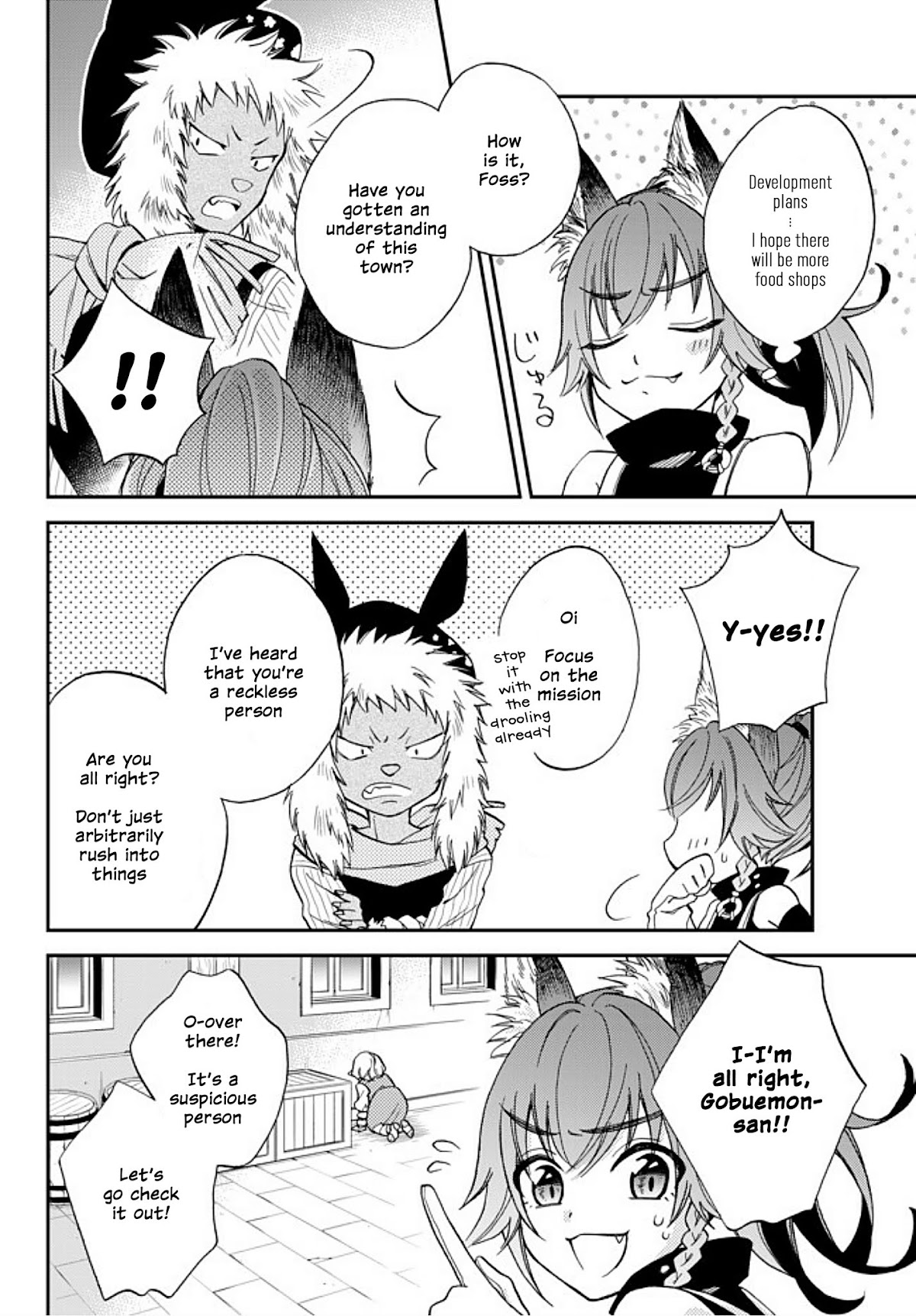 That Time I Was Reincarnated As A Slime Strange Tales: Monster Country Life Of Trinity Chapter 2 page 4 - Chapter 2: I'll Do It! The Keibitai's Work!