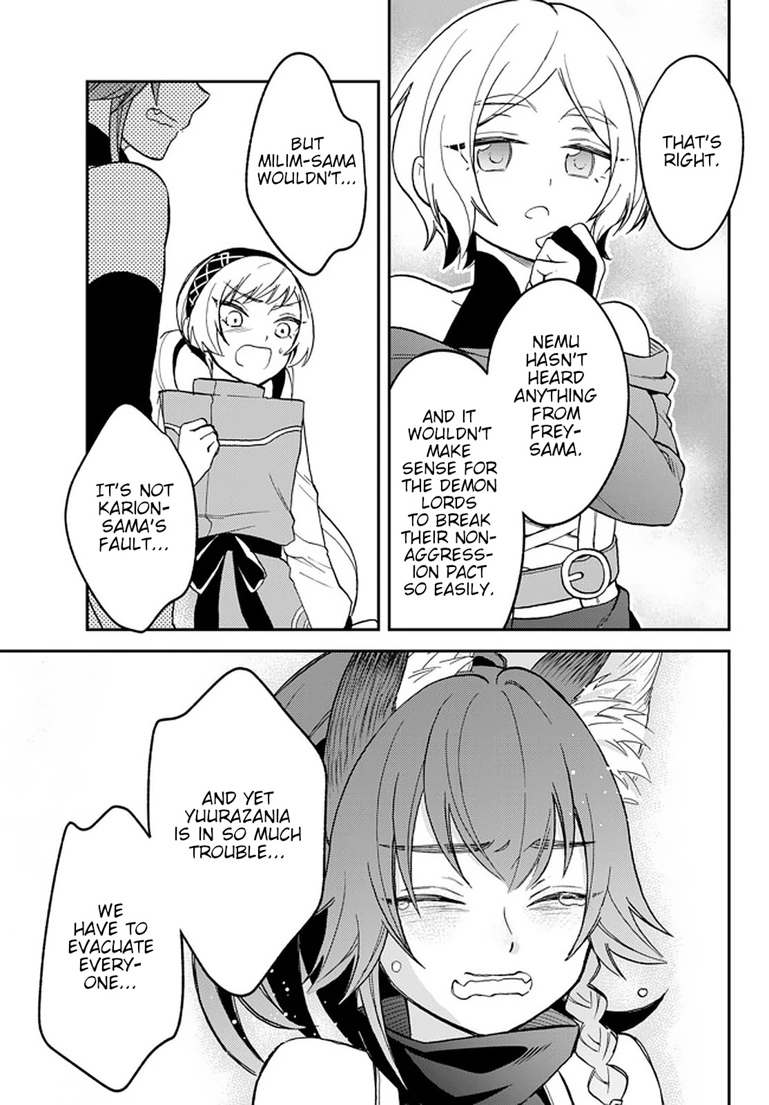 That Time I Was Reincarnated As A Slime Strange Tales: Monster Country Life Of Trinity Chapter 20 page 21 - Chapter 20: Things That Can't Be Given Up (Part 1)