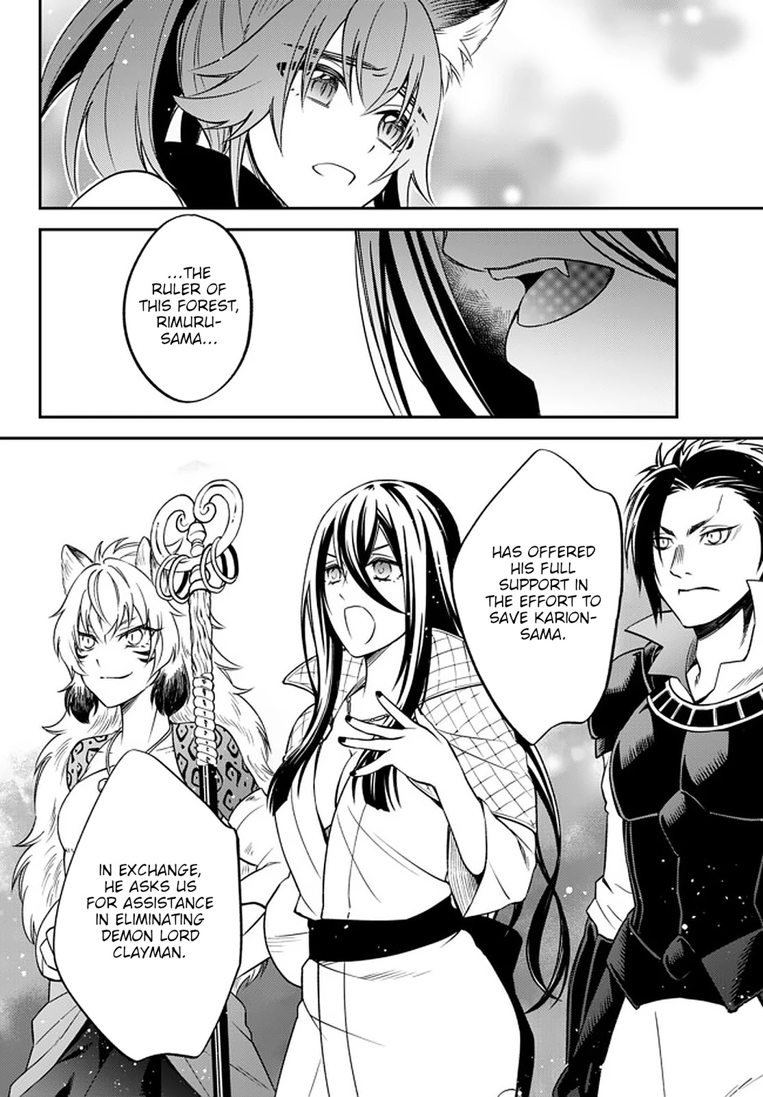 That Time I Was Reincarnated As A Slime Strange Tales: Monster Country Life Of Trinity Chapter 27 page 20 - Chapter 27: Proud Roar