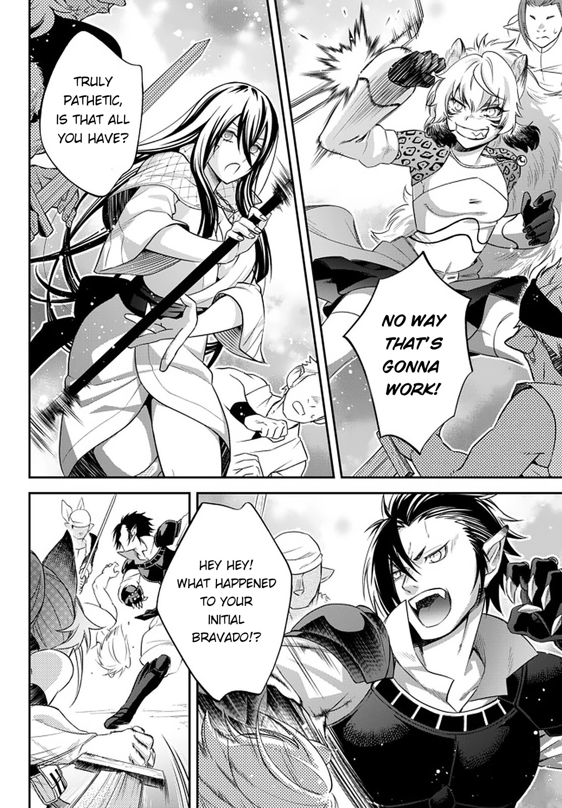 That Time I Was Reincarnated As A Slime Strange Tales: Monster Country Life Of Trinity Chapter 28 page 10 - Chapter 28: proud roar (continued)