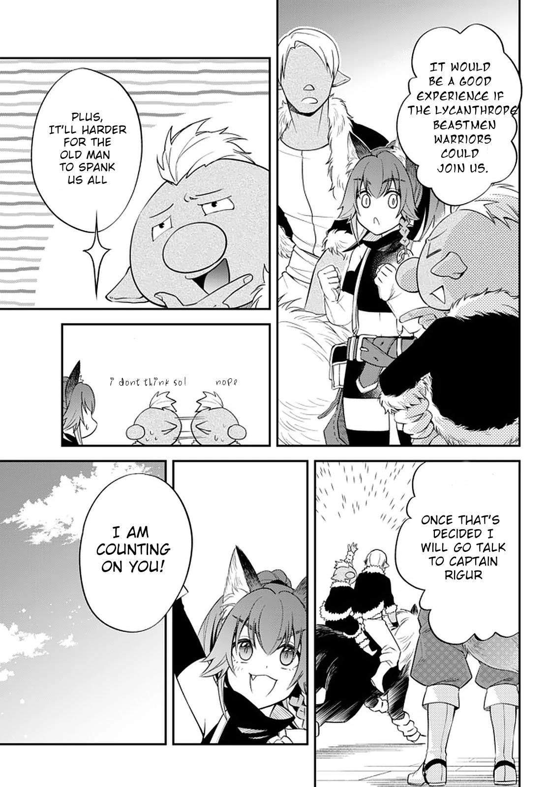 That Time I Was Reincarnated As A Slime Strange Tales: Monster Country Life Of Trinity Chapter 28 page 6 - Chapter 28: proud roar (continued)