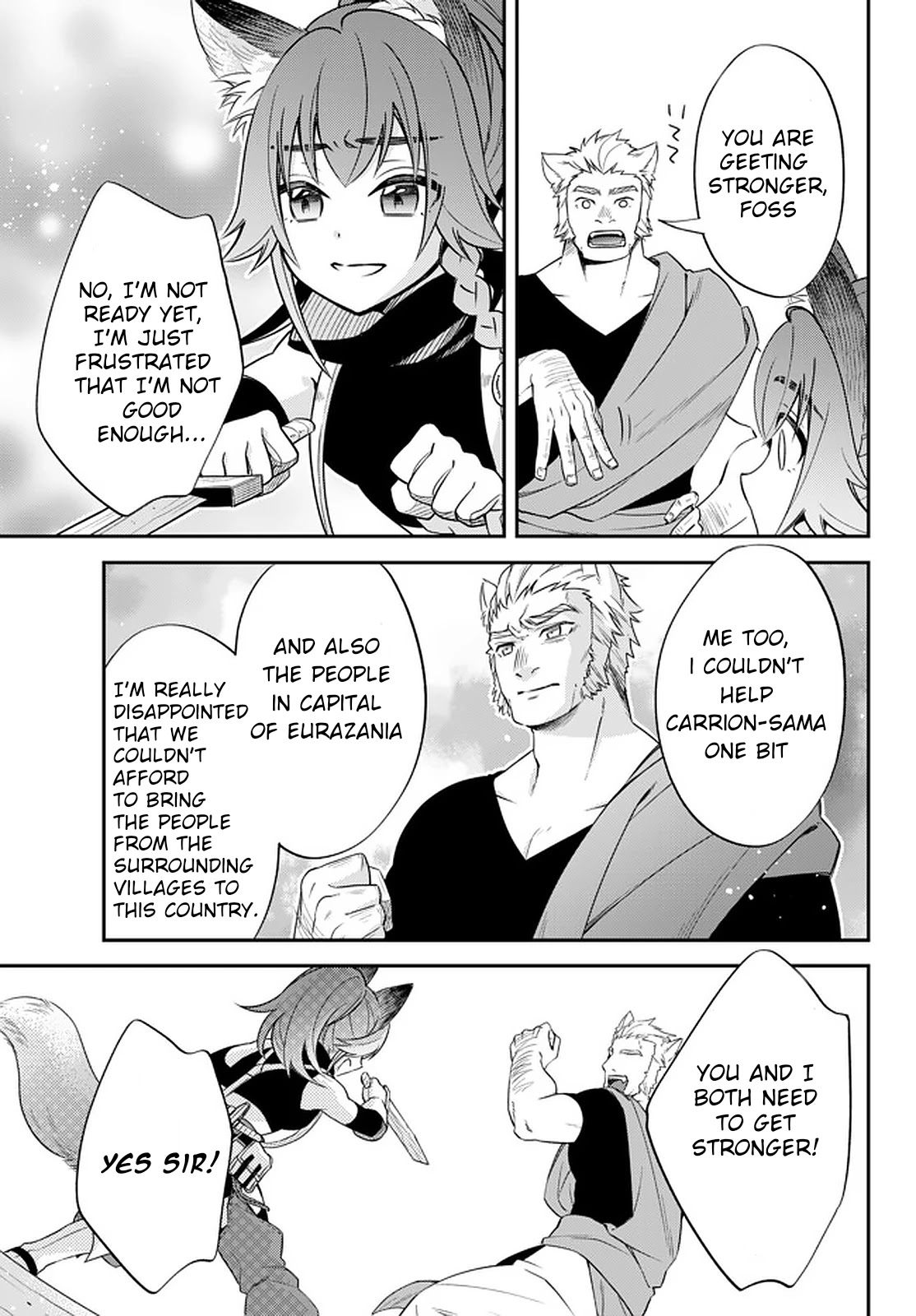 That Time I Was Reincarnated As A Slime Strange Tales: Monster Country Life Of Trinity Chapter 28 page 7 - Chapter 28: proud roar (continued)