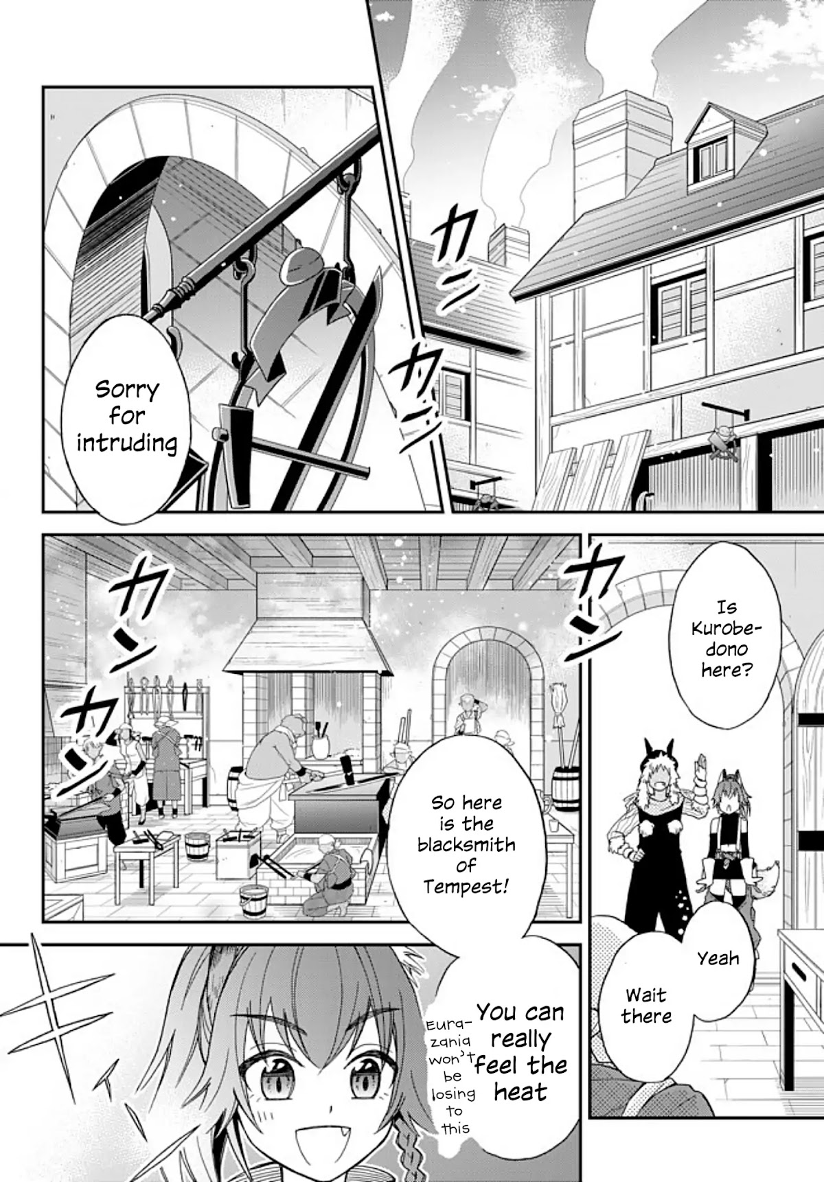 That Time I Was Reincarnated As A Slime Strange Tales: Monster Country Life Of Trinity Chapter 3 page 4 - Chapter 3: An Unexpected Visitor! A Rival Appears!?