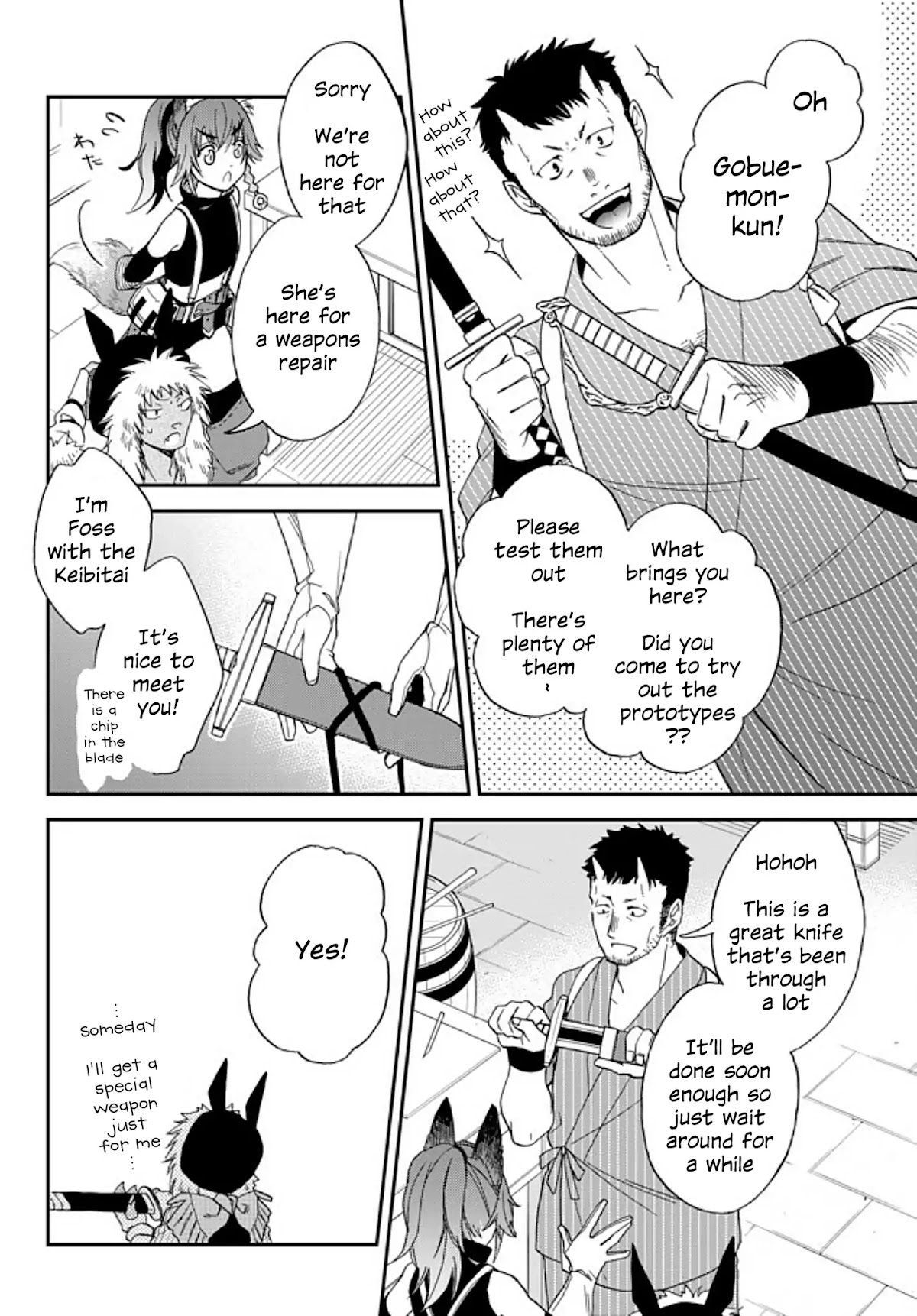 That Time I Was Reincarnated As A Slime Strange Tales: Monster Country Life Of Trinity Chapter 3 page 6 - Chapter 3: An Unexpected Visitor! A Rival Appears!?
