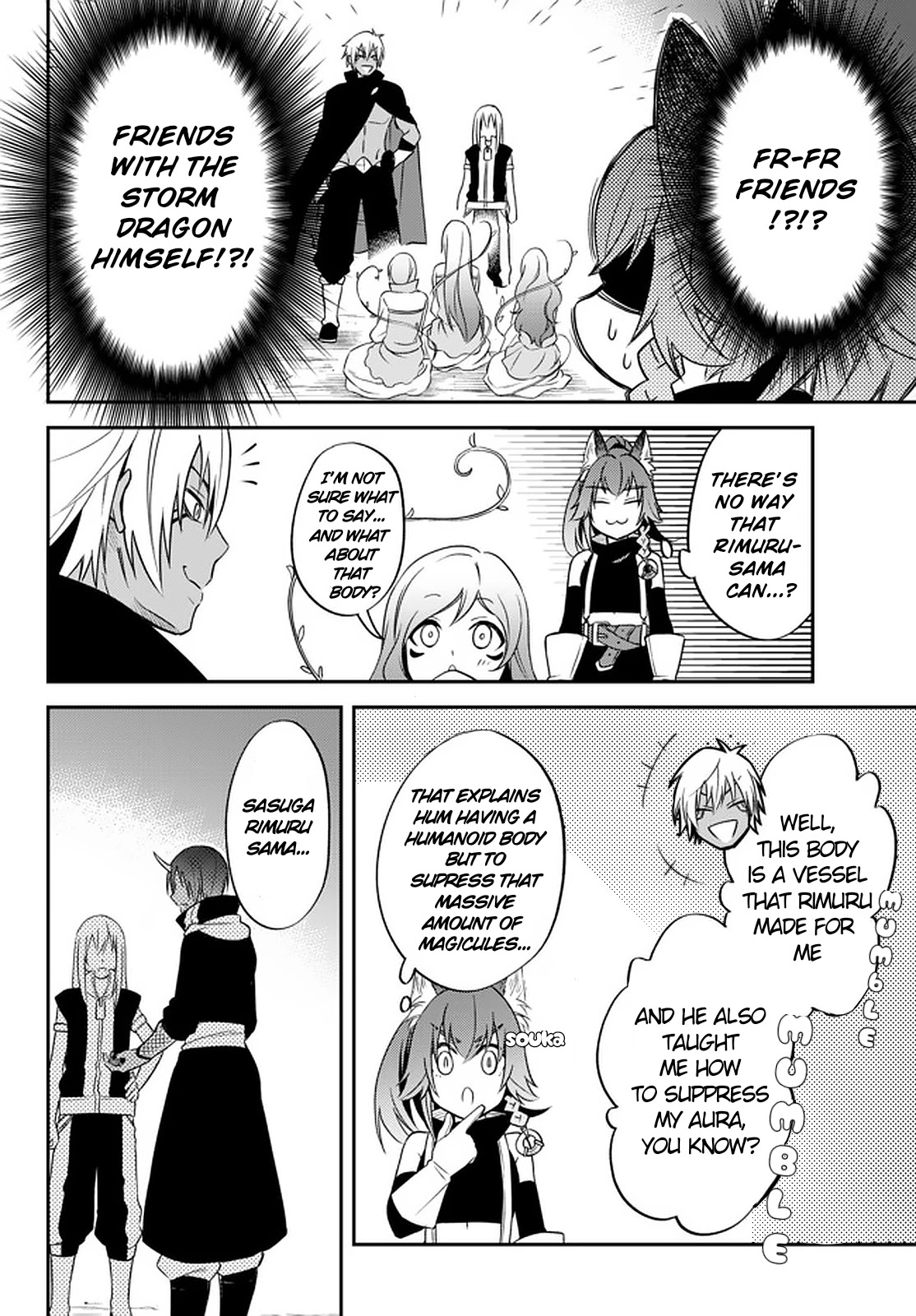 That Time I Was Reincarnated As A Slime Strange Tales: Monster Country Life Of Trinity Chapter 30 page 14 - Chapter 30: The Claws and Fangs are sharpened P2