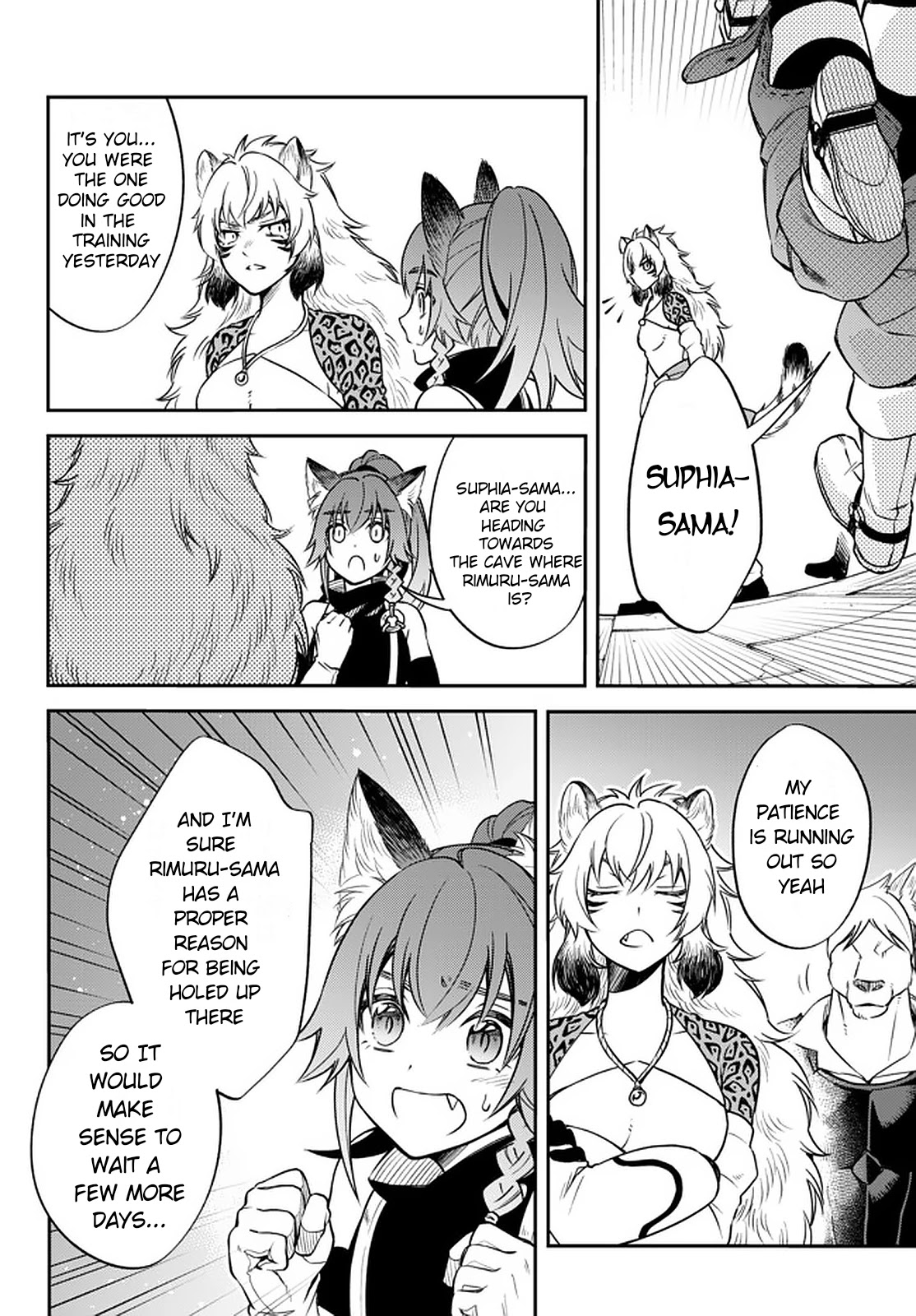 That Time I Was Reincarnated As A Slime Strange Tales: Monster Country Life Of Trinity Chapter 30 page 2 - Chapter 30: The Claws and Fangs are sharpened P2