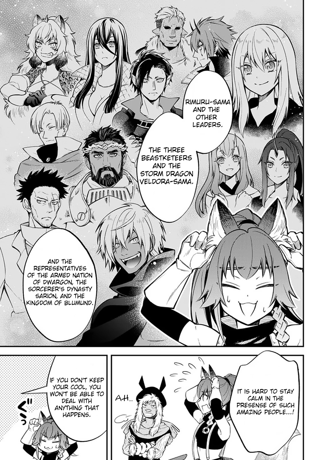 That Time I Was Reincarnated As A Slime Strange Tales: Monster Country Life Of Trinity Chapter 31 page 3 - Chapter 31: Eve of Departure (Part 1)