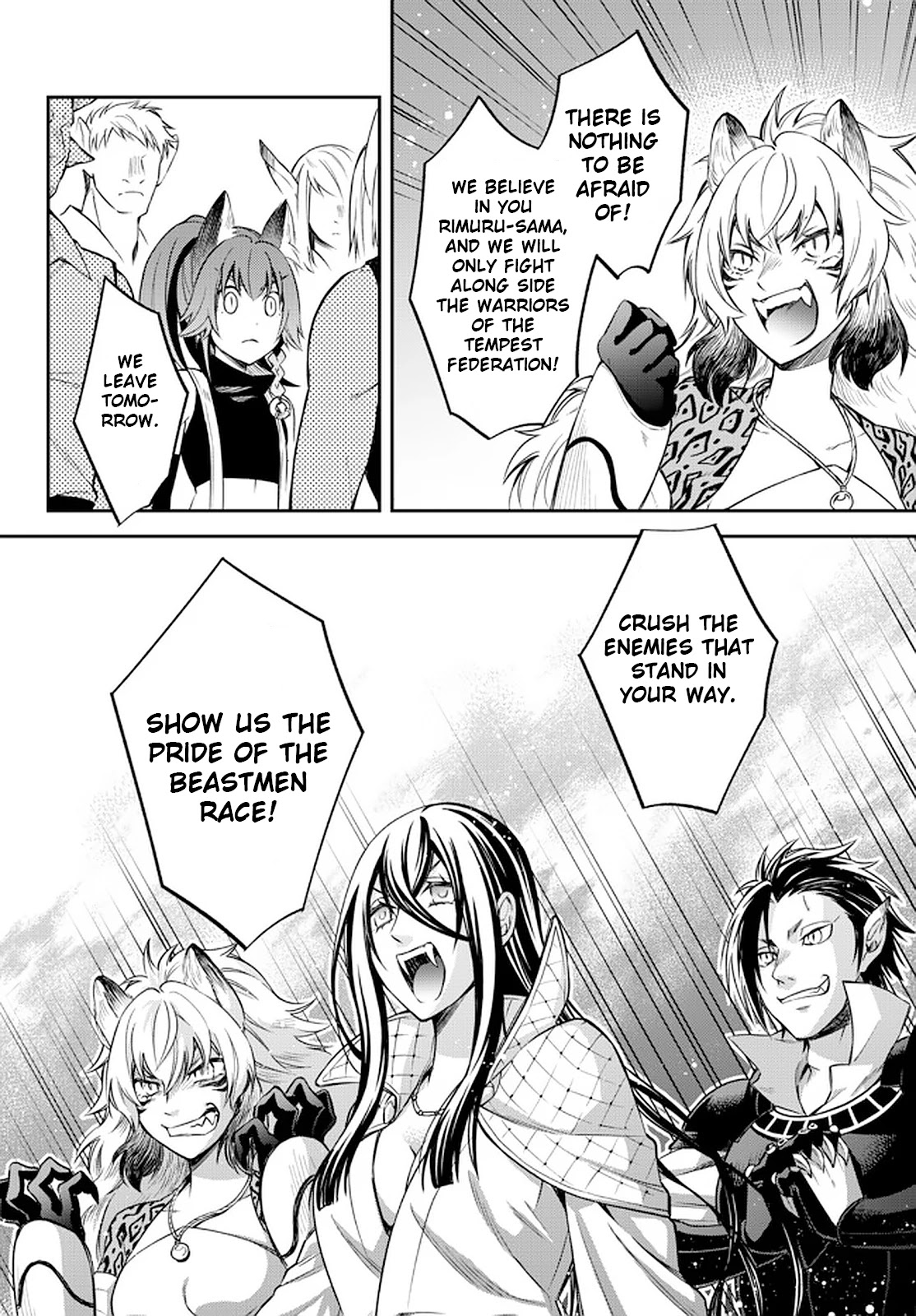 That Time I Was Reincarnated As A Slime Strange Tales: Monster Country Life Of Trinity Chapter 32 page 3 - Chapter 32: Eve of Departure (Part 2)