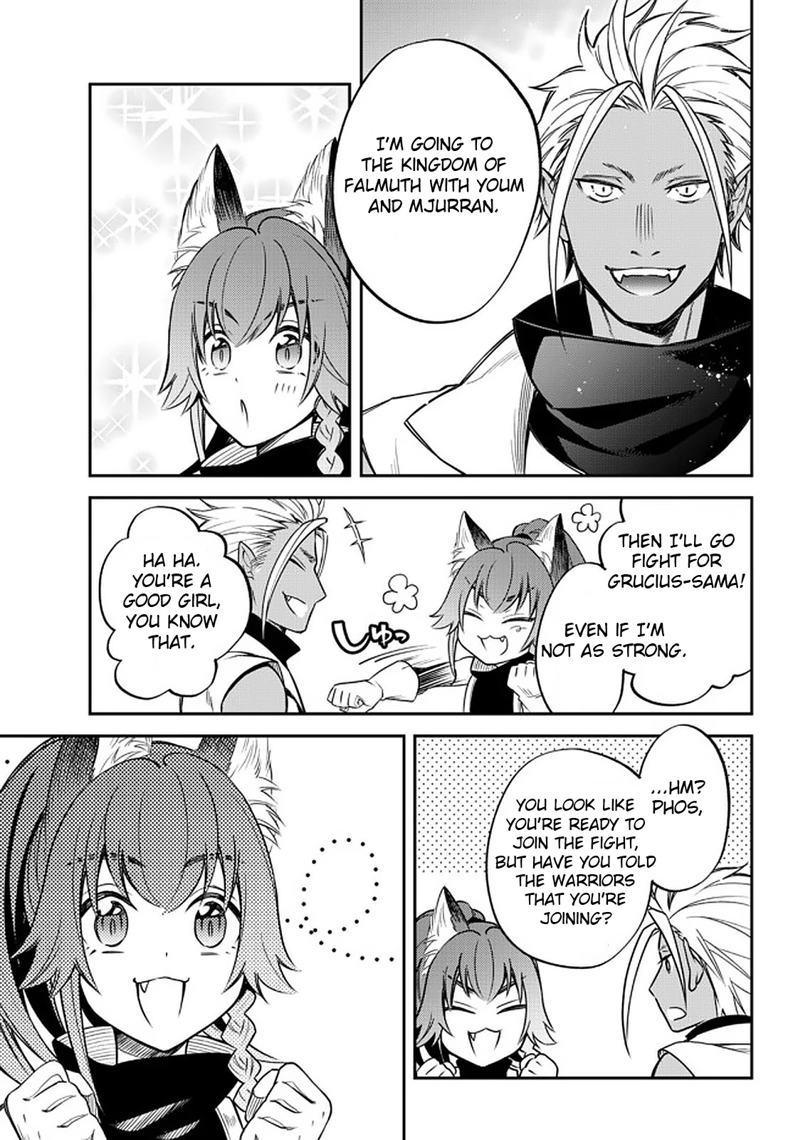 That Time I Was Reincarnated As A Slime Strange Tales: Monster Country Life Of Trinity Chapter 32 page 6 - Chapter 32: Eve of Departure (Part 2)