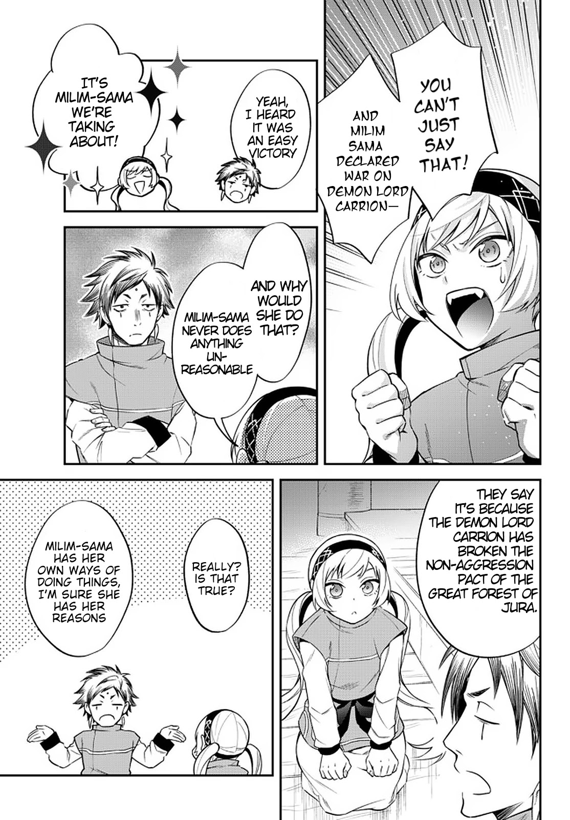 That Time I Was Reincarnated As A Slime Strange Tales: Monster Country Life Of Trinity Chapter 33 page 17 - Chapter 33: City of the Forgotten Dragon (Part 1)