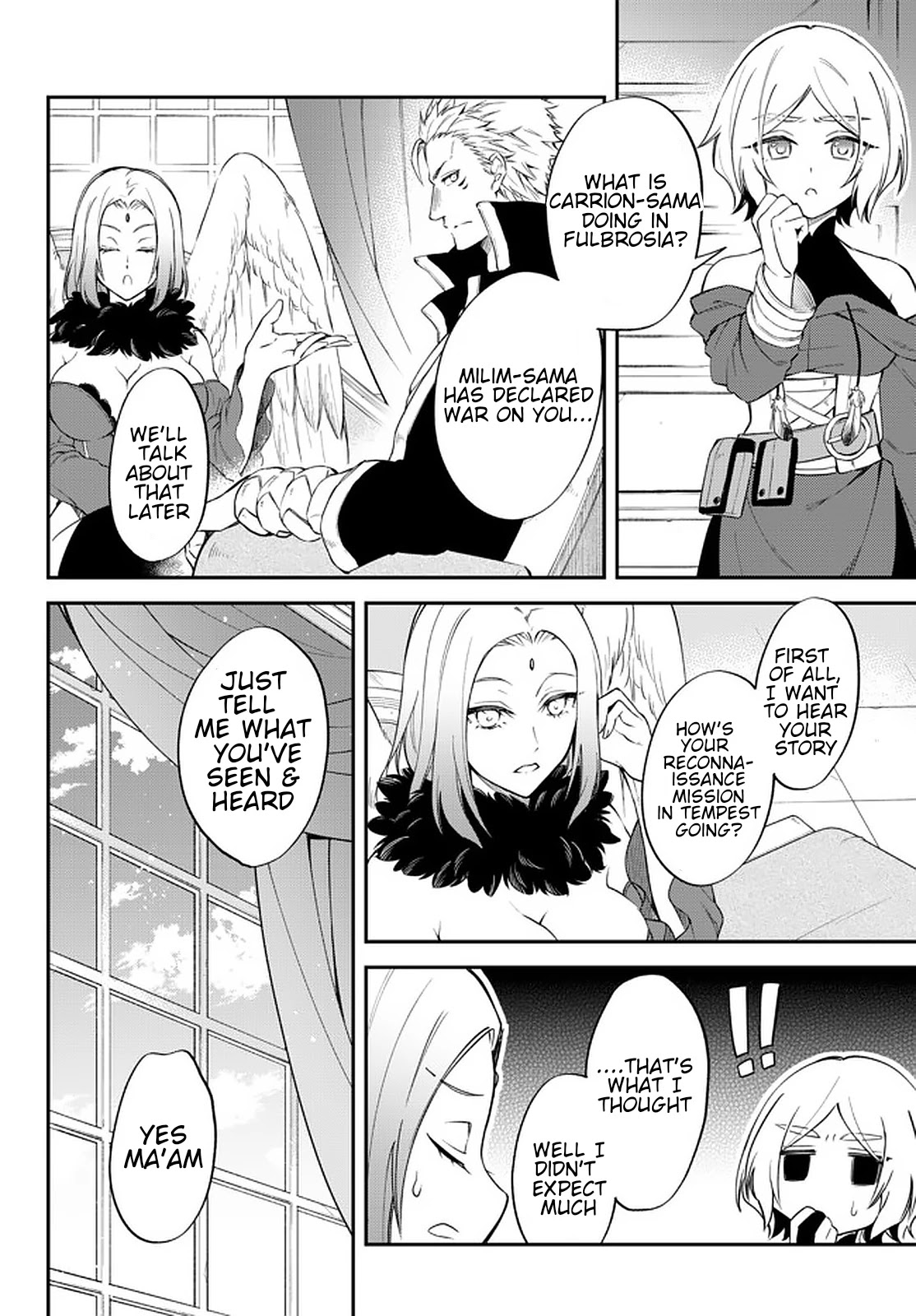 That Time I Was Reincarnated As A Slime Strange Tales: Monster Country Life Of Trinity Chapter 36 page 3 - Chapter 36: Harpy Kingdom Fulbrosia (part 2)