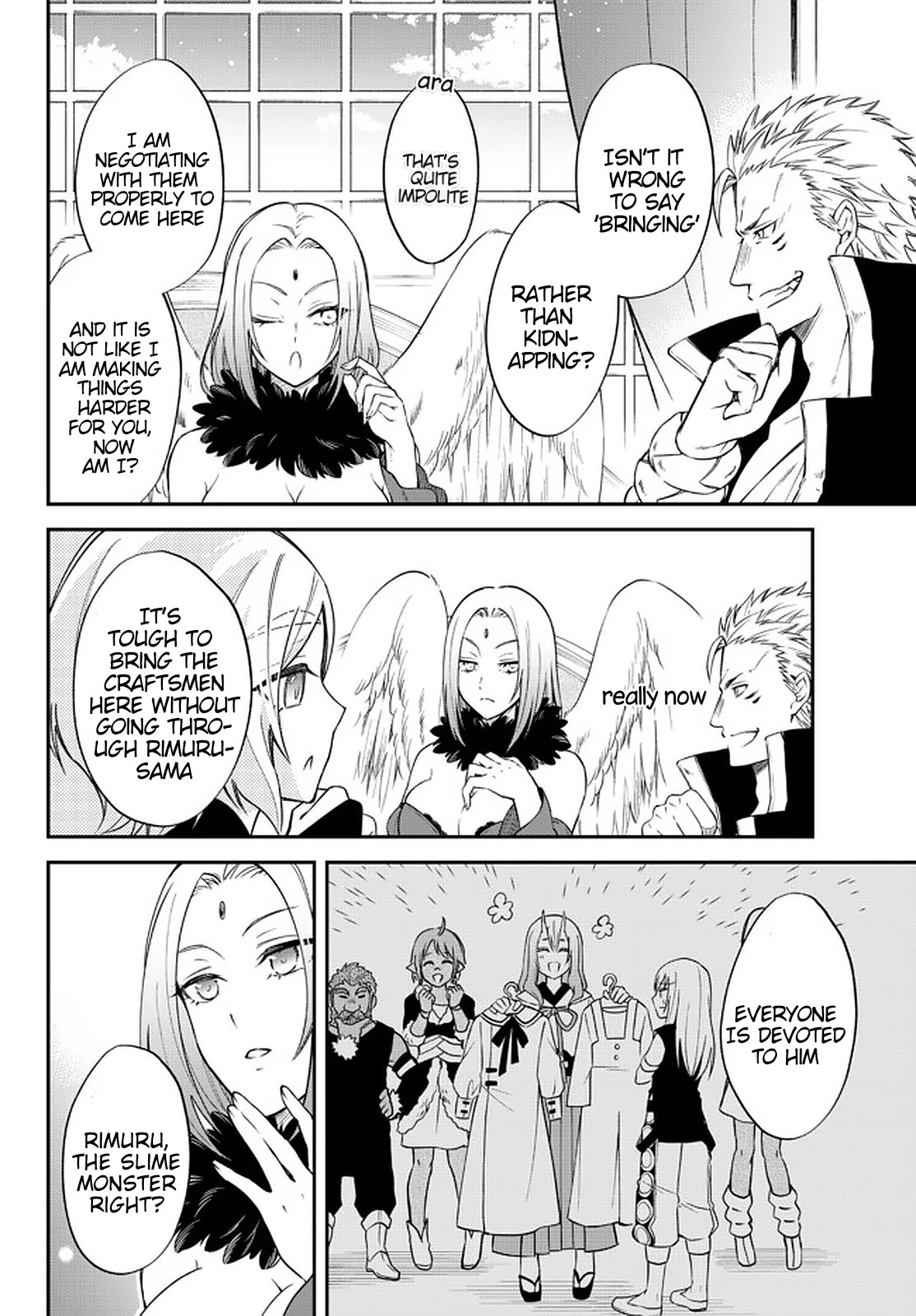 That Time I Was Reincarnated As A Slime Strange Tales: Monster Country Life Of Trinity Chapter 36 page 7 - Chapter 36: Harpy Kingdom Fulbrosia (part 2)