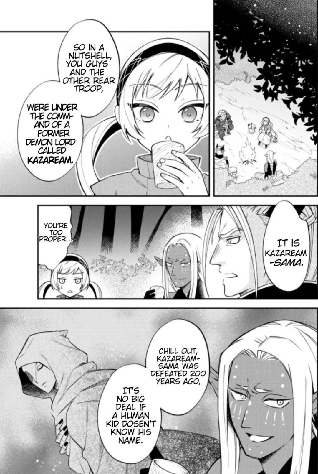 That Time I Was Reincarnated As A Slime Strange Tales: Monster Country Life Of Trinity Chapter 37 page 15 - Chapter 37: Veteran Soldiers Of The Camp