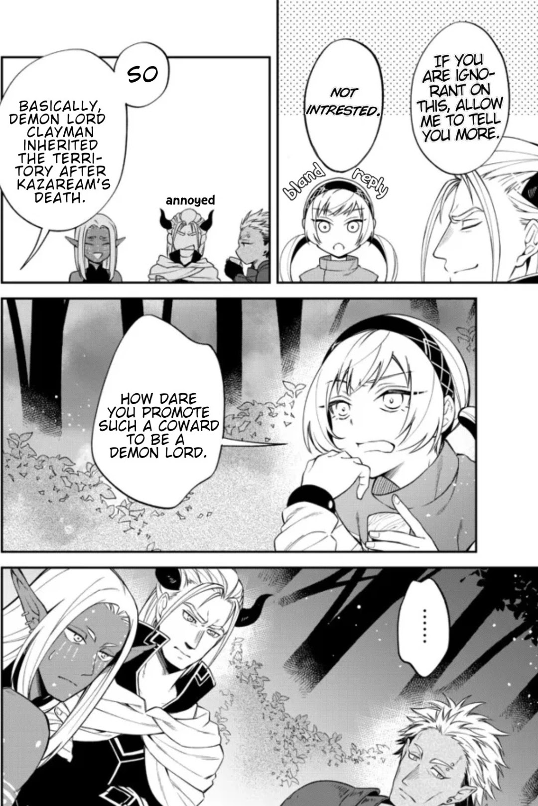 That Time I Was Reincarnated As A Slime Strange Tales: Monster Country Life Of Trinity Chapter 37 page 16 - Chapter 37: Veteran Soldiers Of The Camp