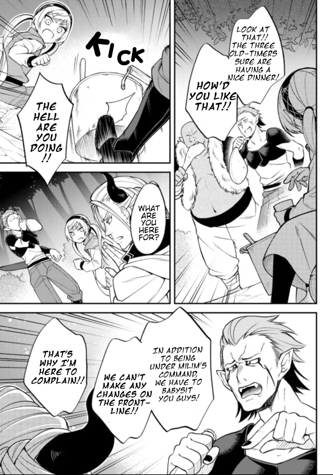 That Time I Was Reincarnated As A Slime Strange Tales: Monster Country Life Of Trinity Chapter 37 page 19 - Chapter 37: Veteran Soldiers Of The Camp