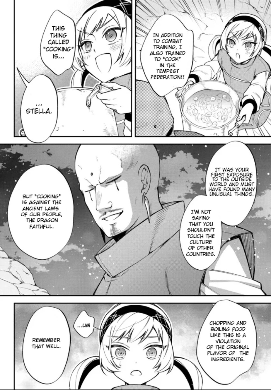 That Time I Was Reincarnated As A Slime Strange Tales: Monster Country Life Of Trinity Chapter 37 page 4 - Chapter 37: Veteran Soldiers Of The Camp